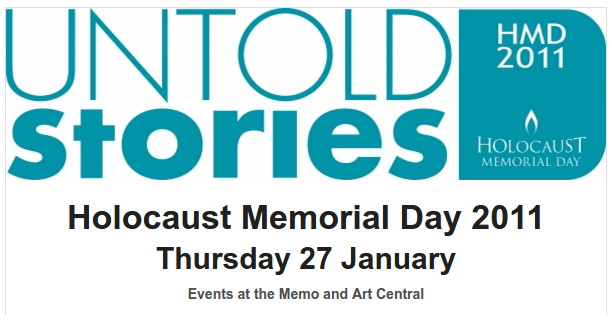 Holocaust Memorial Day 2011 - Untold Stories 2011